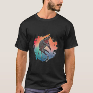 Mosasaurus Dinosaur Motif prehistoric Predator Din T-Shirt