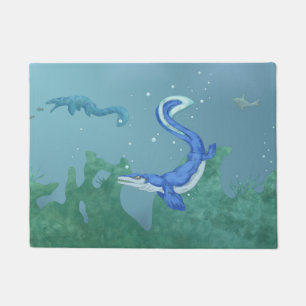 Mosasaurus Doormat