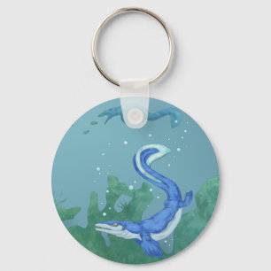 Mosasaurus Key Ring