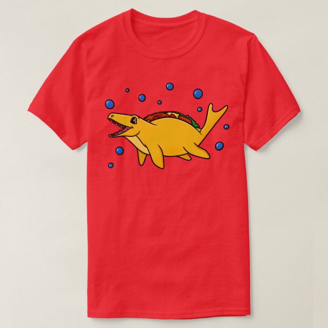 Mosasaurus Taco T-Shirt (Design Front)