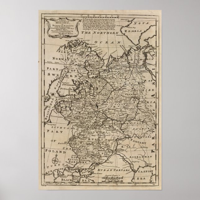 Moscovy, Russia Poster (Front)