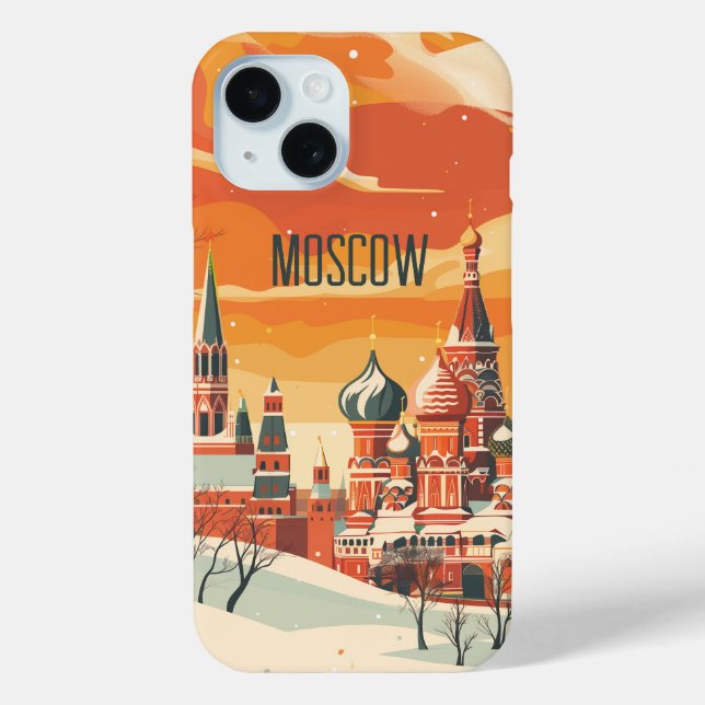 Moscow Case-Mate iPhone Case (Back)