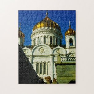 Moscow Christ The Saviour Cathedral Architecture Jigsaw Puzzle
