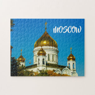Moscow Christ The Saviour Cathedral Architecture Jigsaw Puzzle