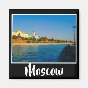 Moscow City Kremlin Moskva Landscape Architecture Magnet