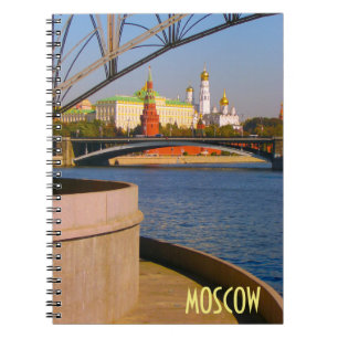 Moscow City Kremlin Moskva Landscape Architecture Notebook