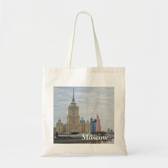 Moscow cityscape tote bag (Front)