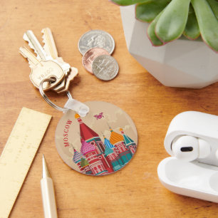 MOSCOW, Drone Keychain