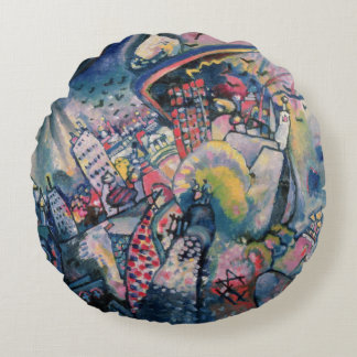 Moscow I, 1916 Round Cushion