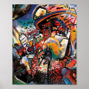 Moscow I by Vassily Kandinsky Poster