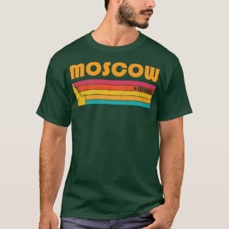Moscow Idaho Vintage Distressed Souvenir T-Shirt