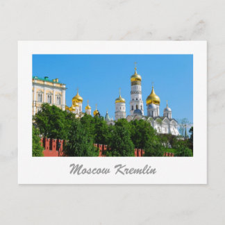Moscow Kremlin Postcard