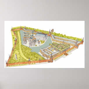 Moscow Kremlin Poster