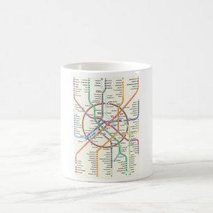 MOSCOW METRO UNDERGROUND COFFEE MUG