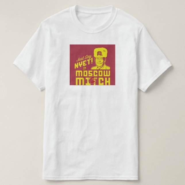 moscow mitch tee shirt (Design Front)
