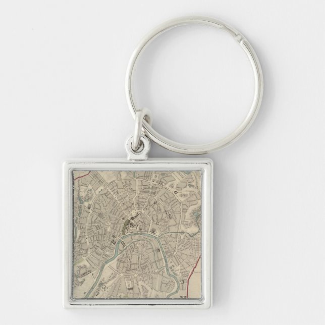 Moscow Moskvy Key Ring (Front)