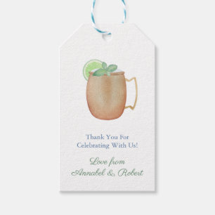 Moscow Mule Kit Couples Shower Thank You Favour Ta Gift Tags