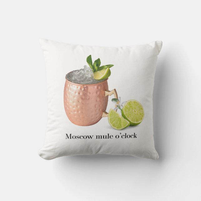 Moscow Mule O'clock Cushion (Front)