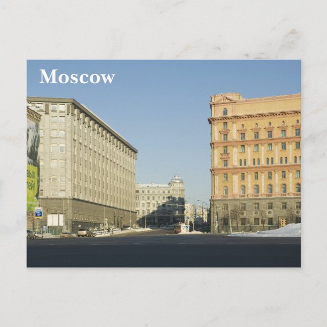 Moscow Postcard (Front)