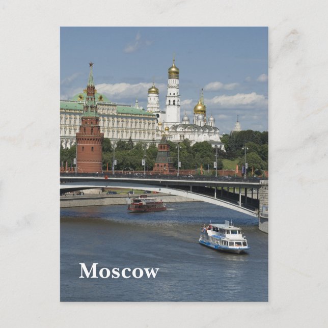 Moscow Postcard (Front)
