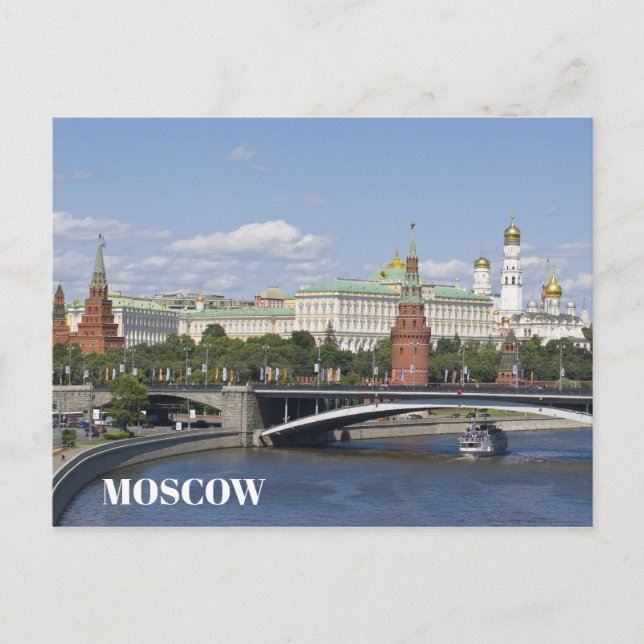 Moscow Postcard (Front)