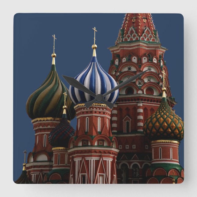 Moscow Russia Church Wall Clock (Front)
