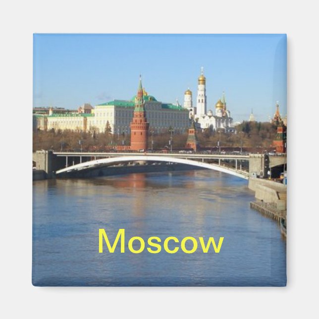 Moscow Russia magnet (Front)