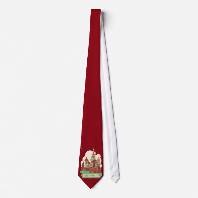 Moscow Russia Tie (Front)