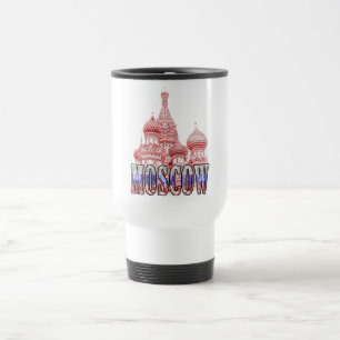 Moscow Russia Travel Mug