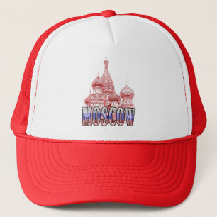 Moscow Russia Trucker Hat