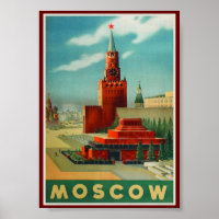 Moscow Russia Vintage 