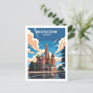 Moscow’s Saint Basil’s Cathedral Postcard
