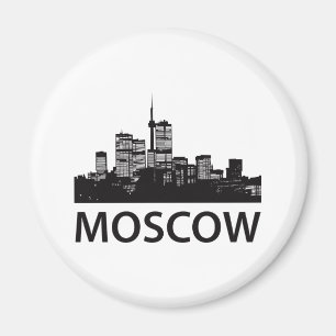 Moscow Skyline Magnet