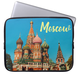Moscow St Basil's Cathedral Computer Laptop Sleeve