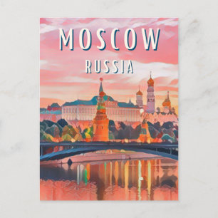 Moscow, the imperial city postcard