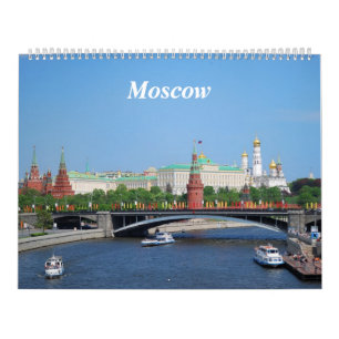 Moscow Wall Calendar