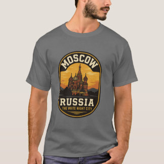 Moscowhe White Night City family T-Shirt