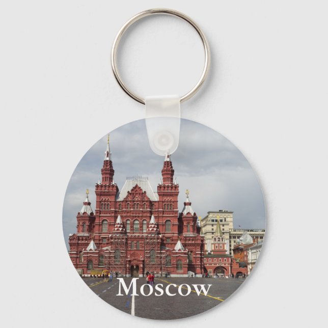 Moscow's Red Square Key Ring (Front)