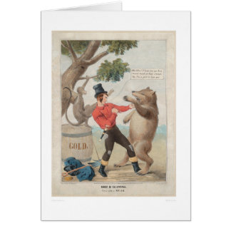 Mose in California: Set-to with a Bear (1475)