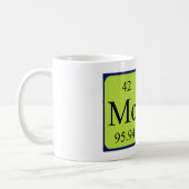 Mose periodic table name mug (Left)