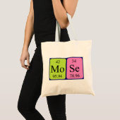 Mose periodic table name tote bag (Front (Product))