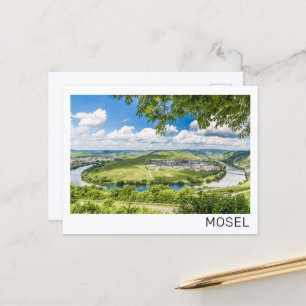 Moselle Loop Trittenheim Panorama Germany Souvenir Holiday Postcard