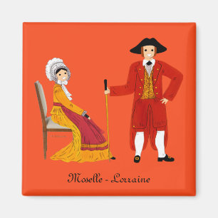 Moselle, Lorraine, France Magnet