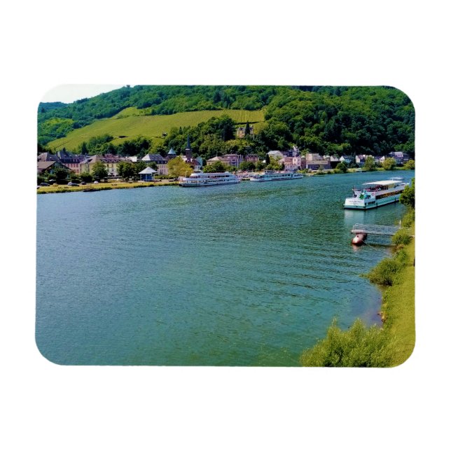 Moselle river Germany Magnet (Horizontal)