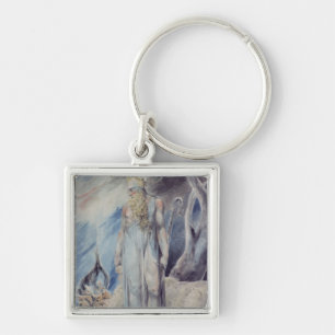Moses and the Burning Bush Key Ring