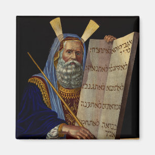 Moses And The Tablets Of The Law Art Magnet