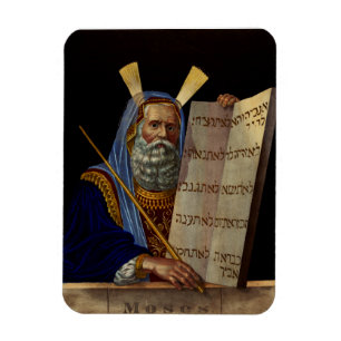 Moses And The Tablets Of The Law Art Magnet