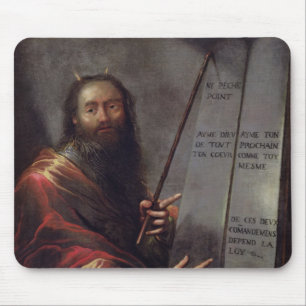 Moses and the Tablets of the Law Mouse Mat
