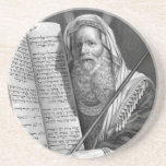 "Moses and the Ten Commandments" coaster<br><div class="desc">Looking for something specific?
Leave a comment below on what you need and we will do our best to post it for you.
--VintageWorks</div>