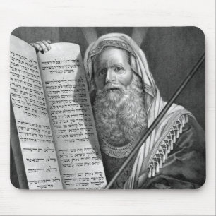 Moses and the Ten Commandments Mouse Mat